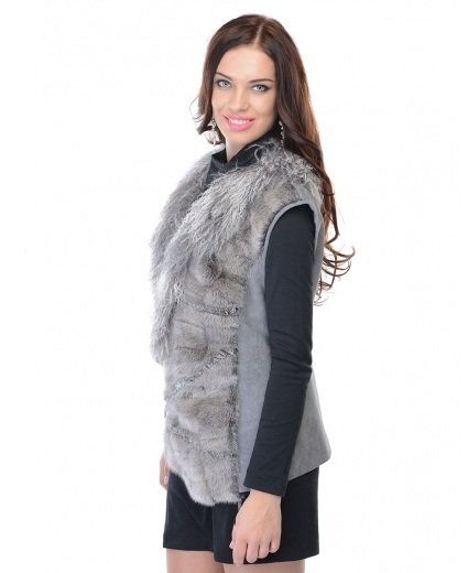 Меховые жилетки: как выбрать и с чем носить